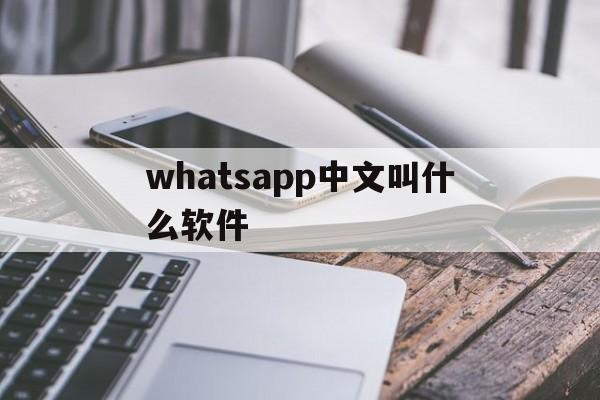 关于whatsapp中文叫什么软件的信息