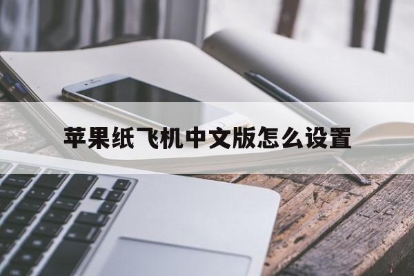 苹果纸飞机中文版怎么设置_苹果纸飞机怎么设置中文版教程